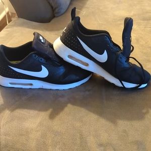 Black and White Nike Running Shoes Women's